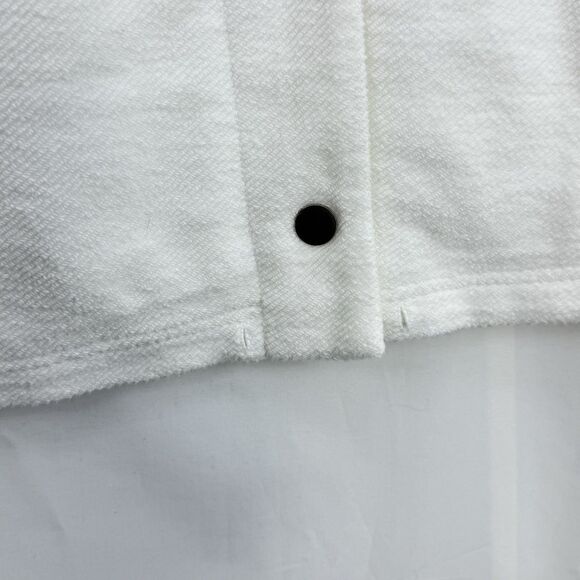 Vtg Company Ellen Tracy Women’s Collar Button Closure and zip pockets Ivory 3X - Picture 7 of 16